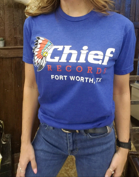 Chief Records Blue Tee